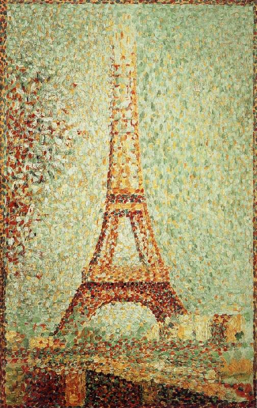 Georges Seurat Iron tower china oil painting image